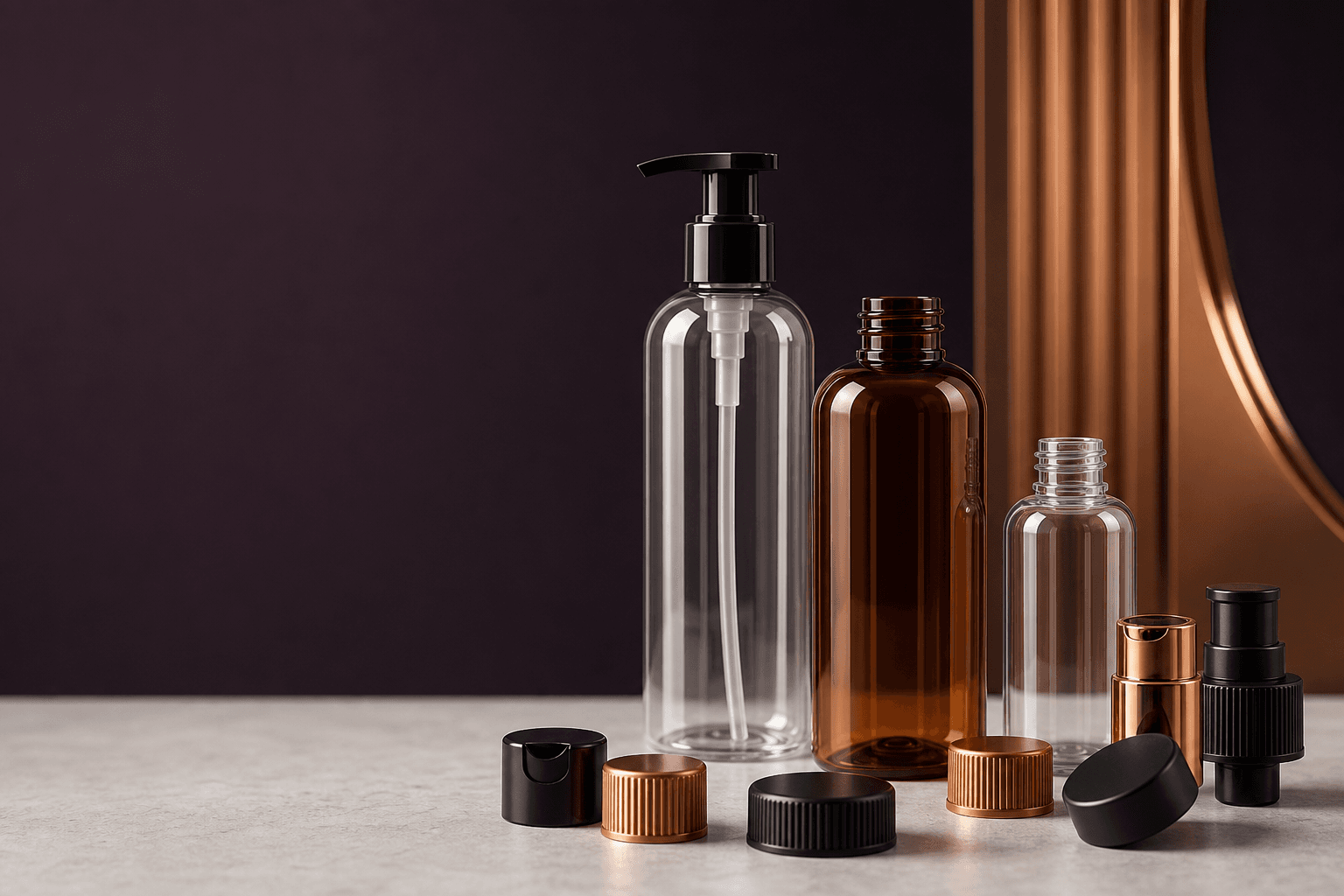 Aptus Packaging LLP premium cosmetic and pharmaceutical bottles showcase