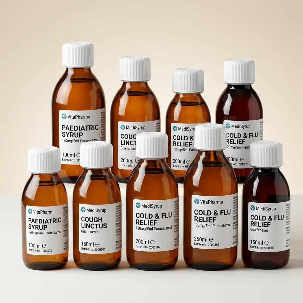Amber-colored PET pharmaceutical liquid bottles